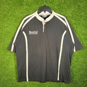 KooGa Made For Rugby Shirt Mens XL Black White Short Sleeve Jersey Number 7